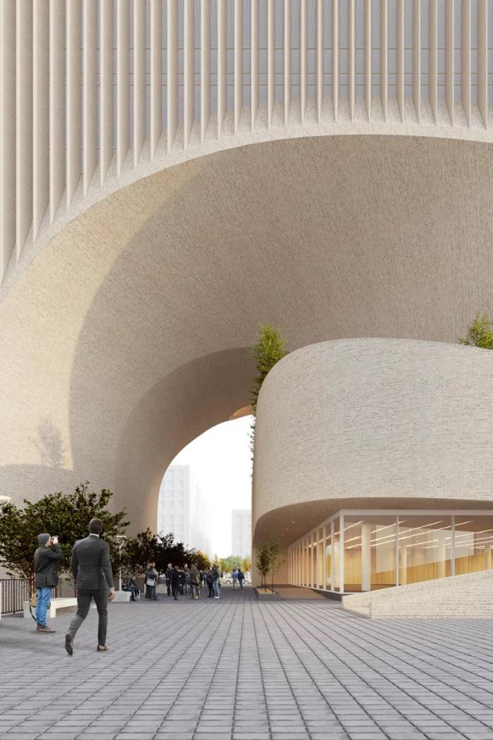 BIM建筑|曲线动感,不朽的雕塑:马什哈德建筑工程组织总部 / Nextoffice BIM建筑|曲线动感,不朽的雕塑:马什哈德建筑工程组织总部 / Nextoffice