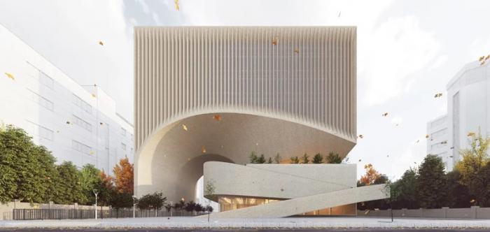 BIM建筑|曲线动感,不朽的雕塑:马什哈德建筑工程组织总部 / Nextoffice BIM建筑|曲线动感,不朽的雕塑:马什哈德建筑工程组织总部 / Nextoffice