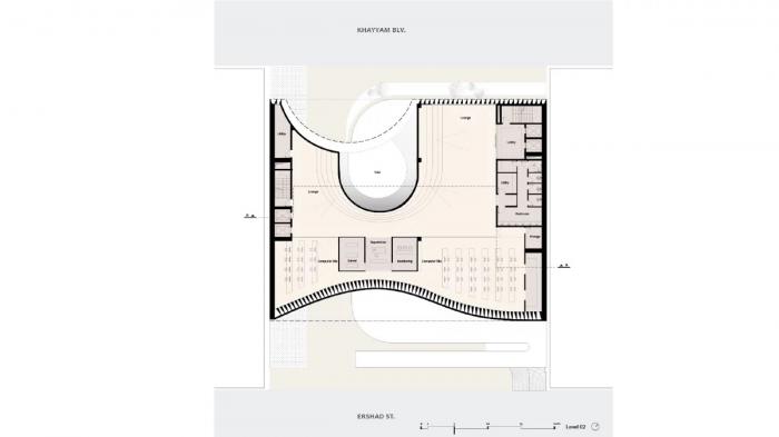 BIM建筑|曲线动感,不朽的雕塑:马什哈德建筑工程组织总部 / Nextoffice BIM建筑|曲线动感,不朽的雕塑:马什哈德建筑工程组织总部 / Nextoffice