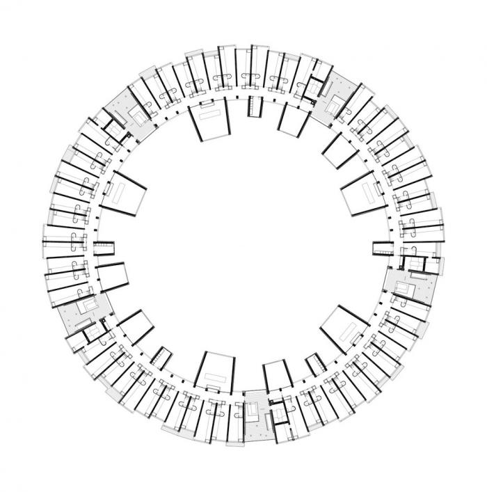 BIM建筑|沉静内敛,大胆地勾画:丹麦学生公寓 / Lundgaard & Tranberg BIM建筑|沉静内敛,大胆地勾画:丹麦学生公寓 / Lundgaard & Tranberg