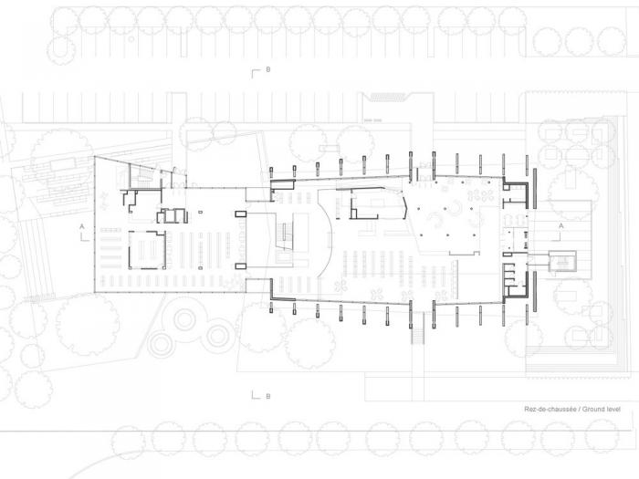 BIM建筑|传统教堂的改造:莫妮可·科里沃图书馆 BIM建筑|传统教堂的改造:莫妮可·科里沃图书馆