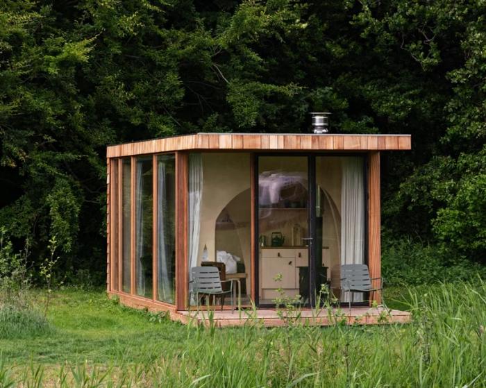 BIM建筑|可移动的森林小屋 / Thewaywebuild BIM建筑|可移动的森林小屋 / Thewaywebuild
