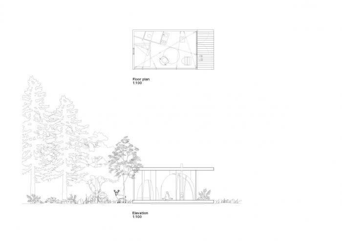 BIM建筑|可移动的森林小屋 / Thewaywebuild BIM建筑|可移动的森林小屋 / Thewaywebuild