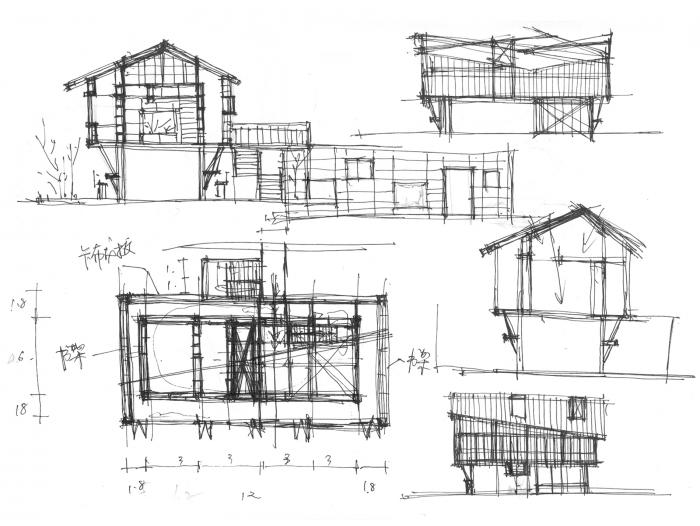 BIM建筑|拾云山房,浙江 / 尌林建筑设计事务所 BIM建筑|拾云山房,浙江 / 尌林建筑设计事务所
