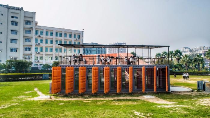 BIM建筑|无穷符号“∞”:大诺伊达咖啡吧兼学生中心 / RJDL BIM建筑|无穷符号“∞”:大诺伊达咖啡吧兼学生中心 / RJDL