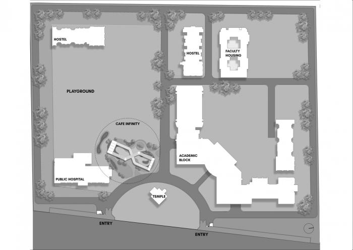 BIM建筑|无穷符号“∞”:大诺伊达咖啡吧兼学生中心 / RJDL BIM建筑|无穷符号“∞”:大诺伊达咖啡吧兼学生中心 / RJDL