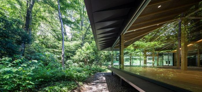 BIM建筑|如飘零落叶,消隐于森林中:日本明治神宫博物馆 / 隈研吾建筑都市设计事务所 BIM建筑|如飘零落叶,消隐于森林中:日本明治神宫博物馆 / 隈研吾建筑都市设计事务所