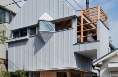 BIM建筑|神户“帽盒”之家,旋转45度的平面-BIM建筑网