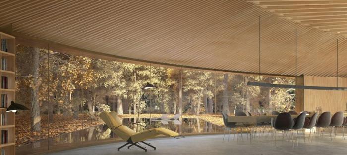 BIM建筑|盘旋于森林之中的“鸟巢”:长岛木屋2.0 / Marchi Architects BIM建筑|盘旋于森林之中的“鸟巢”:长岛木屋2.0 / Marchi Architects