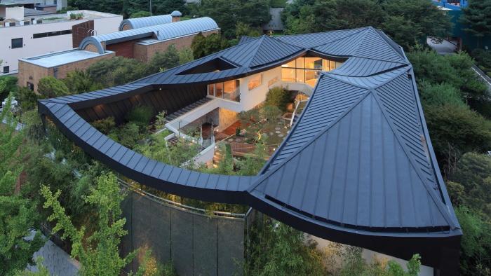 BIM建筑|动态绵延,自成一座山脉:韩国“四合院” / IROJE KHM Architects BIM建筑|动态绵延,自成一座山脉:韩国“四合院” / IROJE KHM Architects