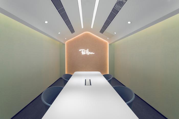 BIM建筑|舒适而优雅的性冷淡风——如涵文化办公空间 / inDeco领筑智造 BIM建筑|舒适而优雅的性冷淡风——如涵文化办公空间 / inDeco领筑智造