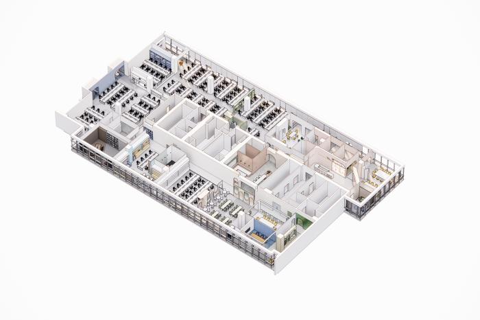 BIM建筑|舒适而优雅的性冷淡风——如涵文化办公空间 / inDeco领筑智造 BIM建筑|舒适而优雅的性冷淡风——如涵文化办公空间 / inDeco领筑智造