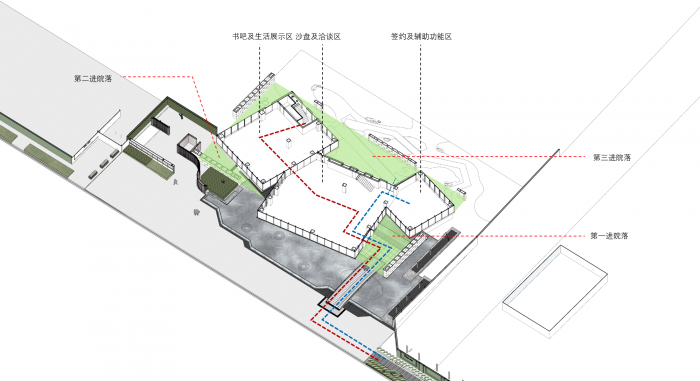 BIM建筑|文澜书院——西安阳光城文澜府示范区 / 天华建筑设计 BIM建筑|文澜书院——西安阳光城文澜府示范区 / 天华建筑设计