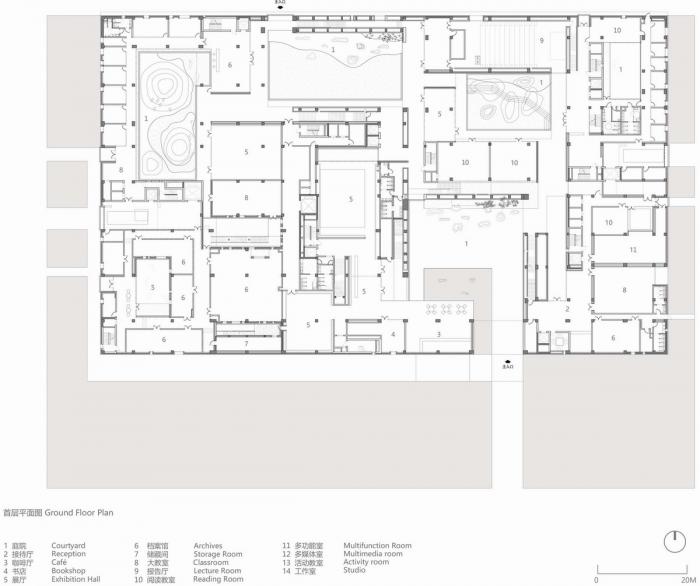 BIM建筑|寿县文化艺术中心 / 朱锫建筑事务所 BIM建筑|寿县文化艺术中心 / 朱锫建筑事务所
