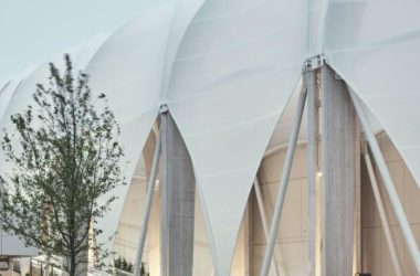 BIM建筑|查德斯通拱形新地标:“The Link”步行道 / Make Architects-BIM建筑网