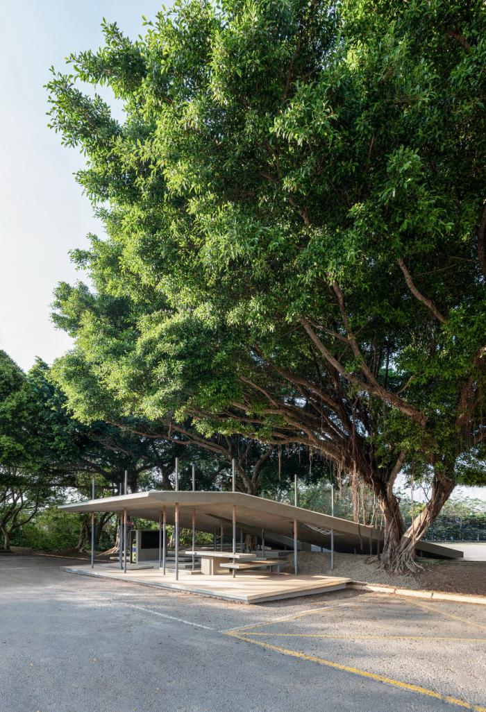 BIM建筑|邵唯晏新作丨轻重之间·层次串构:交通大学南门候车亭 BIM建筑|邵唯晏新作丨轻重之间·层次串构:交通大学南门候车亭