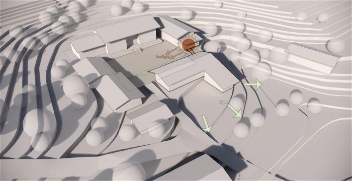 BIM建筑|刘家山舍 / 刘九三 BIM建筑|刘家山舍 / 刘九三