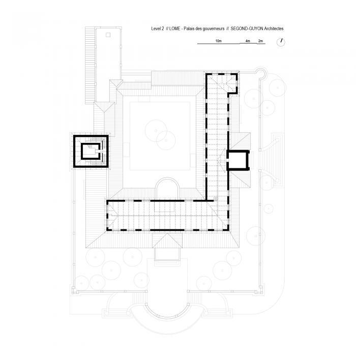 BIM建筑|古今对话——洛美总督官邸展览空间和工作室 / Segond-Guyon Architectes BIM建筑|古今对话——洛美总督官邸展览空间和工作室 / Segond-Guyon Architectes