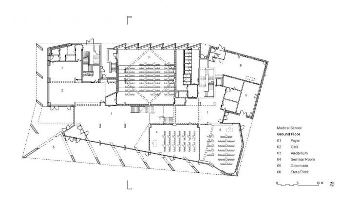 BIM建筑|利默里克大学医学院和宿舍楼 / Grafton Architects BIM建筑|利默里克大学医学院和宿舍楼 / Grafton Architects