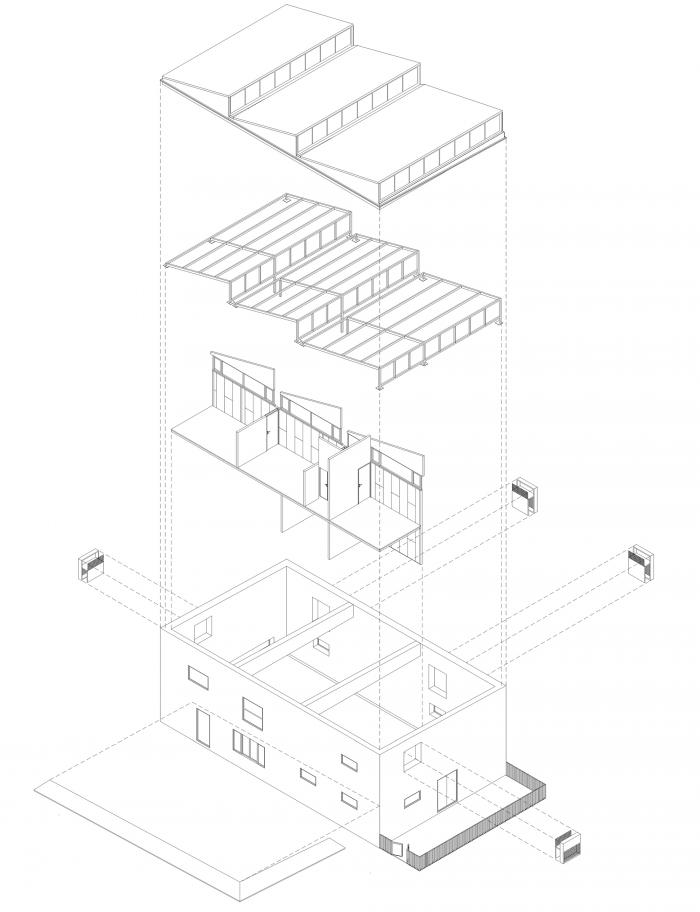 BIM建筑|“简易改造”:精炼元素的空间意义 / 合木建筑新工作室 BIM建筑|“简易改造”:精炼元素的空间意义 / 合木建筑新工作室