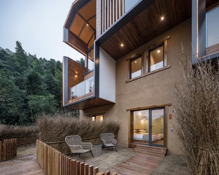 BIM建筑|戴家山倚云山舍精品民宿 / 简然建筑 BIM建筑|戴家山倚云山舍精品民宿 / 简然建筑