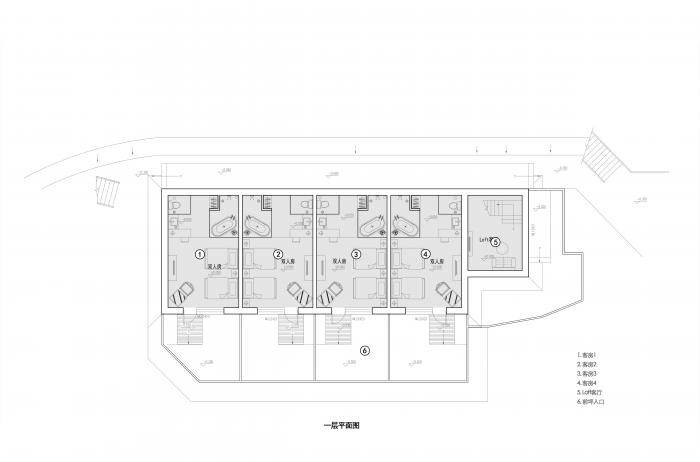 BIM建筑|戴家山倚云山舍精品民宿 / 简然建筑 BIM建筑|戴家山倚云山舍精品民宿 / 简然建筑