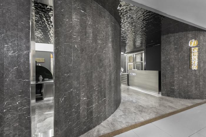 BIM建筑|星体变幻般的冲击感,“太空”石材展厅 / 李振杰 BIM建筑|星体变幻般的冲击感,“太空”石材展厅 / 李振杰