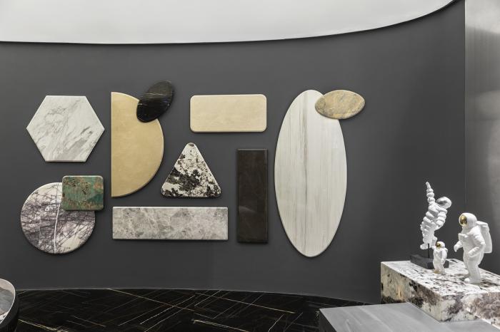 BIM建筑|星体变幻般的冲击感,“太空”石材展厅 / 李振杰 BIM建筑|星体变幻般的冲击感,“太空”石材展厅 / 李振杰