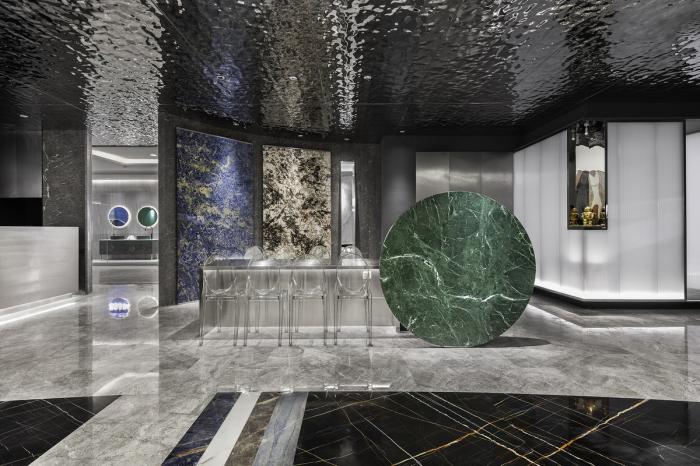 BIM建筑|星体变幻般的冲击感,“太空”石材展厅 / 李振杰 BIM建筑|星体变幻般的冲击感,“太空”石材展厅 / 李振杰