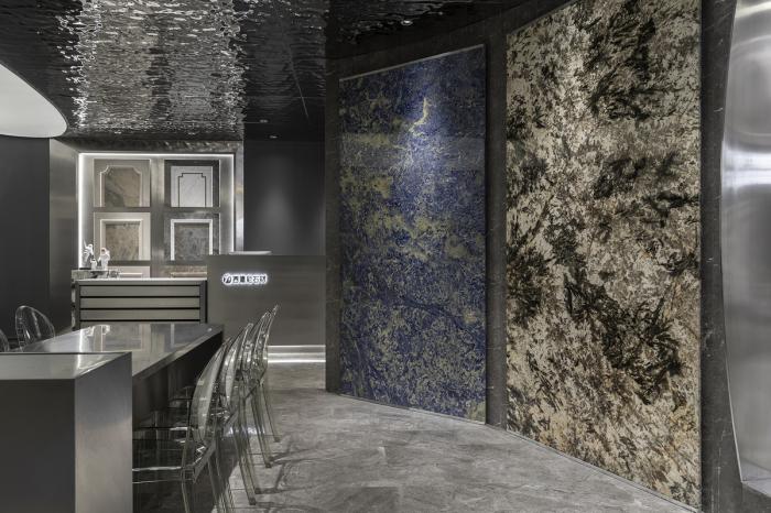 BIM建筑|星体变幻般的冲击感,“太空”石材展厅 / 李振杰 BIM建筑|星体变幻般的冲击感,“太空”石材展厅 / 李振杰