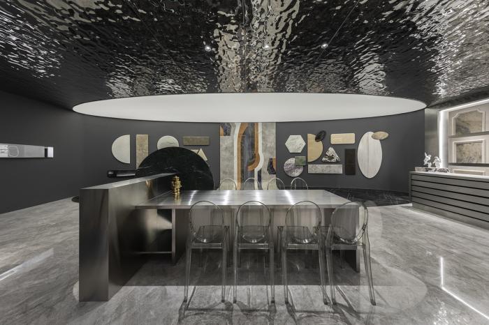 BIM建筑|星体变幻般的冲击感,“太空”石材展厅 / 李振杰 BIM建筑|星体变幻般的冲击感,“太空”石材展厅 / 李振杰