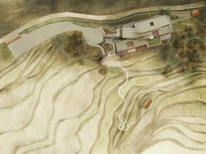 BIM建筑|粗野之中,宁静地消隐,喜马拉雅山间坡道小屋 / Ant Studio BIM建筑|粗野之中,宁静地消隐,喜马拉雅山间坡道小屋 / Ant Studio