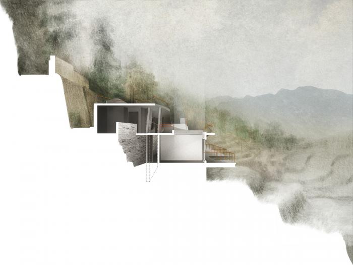 BIM建筑|粗野之中,宁静地消隐,喜马拉雅山间坡道小屋 / Ant Studio BIM建筑|粗野之中,宁静地消隐,喜马拉雅山间坡道小屋 / Ant Studio