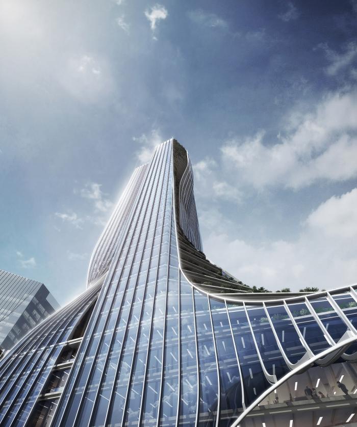 BIM建筑|原来裙楼真的可以长得像裙子 | 解密GWP丰盛101大厦 BIM建筑|原来裙楼真的可以长得像裙子 | 解密GWP丰盛101大厦