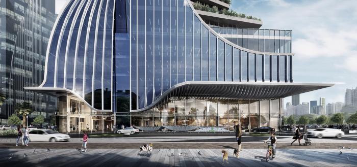 BIM建筑|原来裙楼真的可以长得像裙子 | 解密GWP丰盛101大厦 BIM建筑|原来裙楼真的可以长得像裙子 | 解密GWP丰盛101大厦