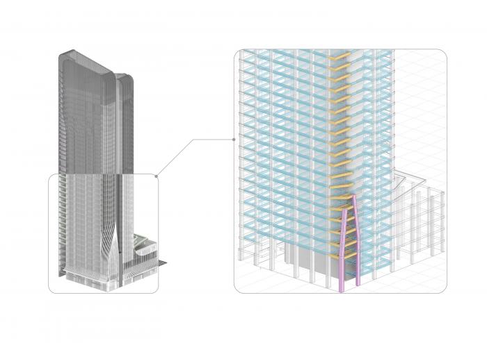 BIM建筑|原来裙楼真的可以长得像裙子 | 解密GWP丰盛101大厦 BIM建筑|原来裙楼真的可以长得像裙子 | 解密GWP丰盛101大厦