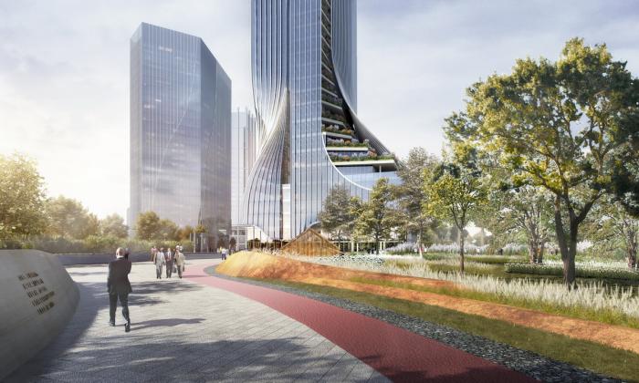BIM建筑|原来裙楼真的可以长得像裙子 | 解密GWP丰盛101大厦 BIM建筑|原来裙楼真的可以长得像裙子 | 解密GWP丰盛101大厦