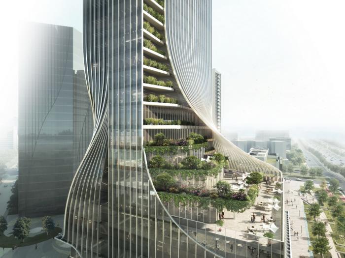 BIM建筑|原来裙楼真的可以长得像裙子 | 解密GWP丰盛101大厦 BIM建筑|原来裙楼真的可以长得像裙子 | 解密GWP丰盛101大厦