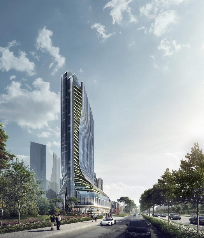 BIM建筑|原来裙楼真的可以长得像裙子 | 解密GWP丰盛101大厦 BIM建筑|原来裙楼真的可以长得像裙子 | 解密GWP丰盛101大厦