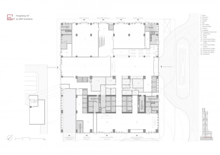 BIM建筑|原来裙楼真的可以长得像裙子 | 解密GWP丰盛101大厦 BIM建筑|原来裙楼真的可以长得像裙子 | 解密GWP丰盛101大厦
