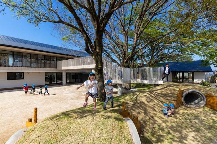 BIM建筑|儿童画里的木屋乐园,MRN幼儿园 / HIBINOSEKKEI +日比野设计 BIM建筑|儿童画里的木屋乐园,MRN幼儿园 / HIBINOSEKKEI +日比野设计