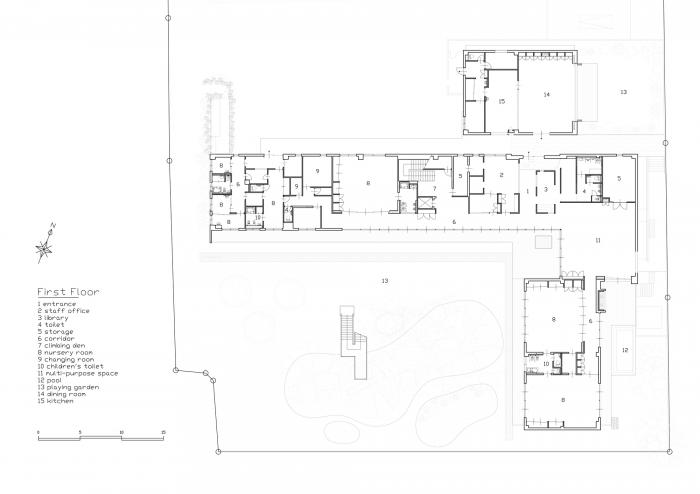 BIM建筑|儿童画里的木屋乐园,MRN幼儿园 / HIBINOSEKKEI +日比野设计 BIM建筑|儿童画里的木屋乐园,MRN幼儿园 / HIBINOSEKKEI +日比野设计