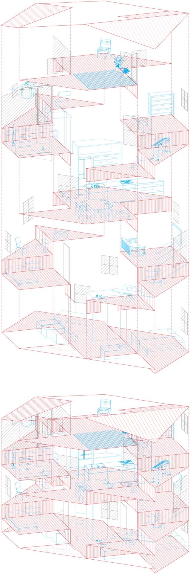 BIM建筑|登山路径般的迷你空间,高规“螺旋”住宅 / 岛田阳建筑事务所 BIM建筑|登山路径般的迷你空间,高规“螺旋”住宅 / 岛田阳建筑事务所