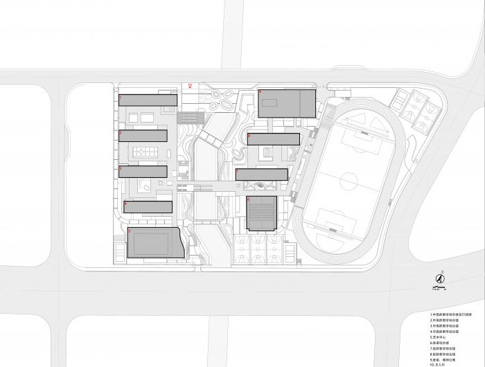 BIM建筑|小河弯弯,愉快嬉戏的童年——宁波杭州湾滨海小学 / 浙江大学建筑设计研究院 BIM建筑|小河弯弯,愉快嬉戏的童年——宁波杭州湾滨海小学 / 浙江大学建筑设计研究院