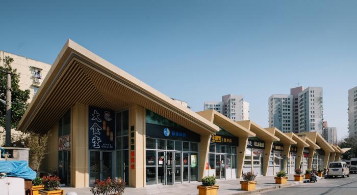 BIM建筑|第三空间视阈下的菜场,勤海睦邻中心 / 予舍予筑 BIM建筑|第三空间视阈下的菜场,勤海睦邻中心 / 予舍予筑