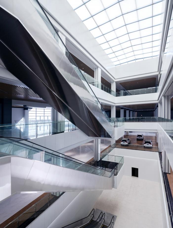BIM建筑|极速车王的起点——天益国际汽车城 / 三益建筑设计 BIM建筑|极速车王的起点——天益国际汽车城 / 三益建筑设计