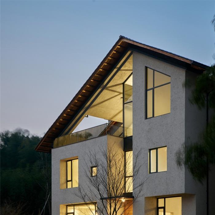 BIM建筑|乡居倒影——龙游后山头28号宅 / 中国美术学院风景建筑设计研究总院 BIM建筑|乡居倒影——龙游后山头28号宅 / 中国美术学院风景建筑设计研究总院