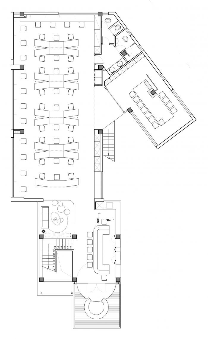 BIM建筑|隐于都市心脏,广州老楼蜕变成时尚办公空间 / 在于空间设计 BIM建筑|隐于都市心脏,广州老楼蜕变成时尚办公空间 / 在于空间设计