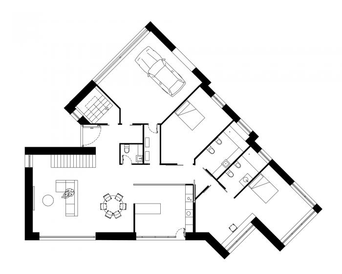 BIM建筑|粗野之中,落日般的清新,VMS 住宅 / Marcos Miguelez BIM建筑|粗野之中,落日般的清新,VMS 住宅 / Marcos Miguelez