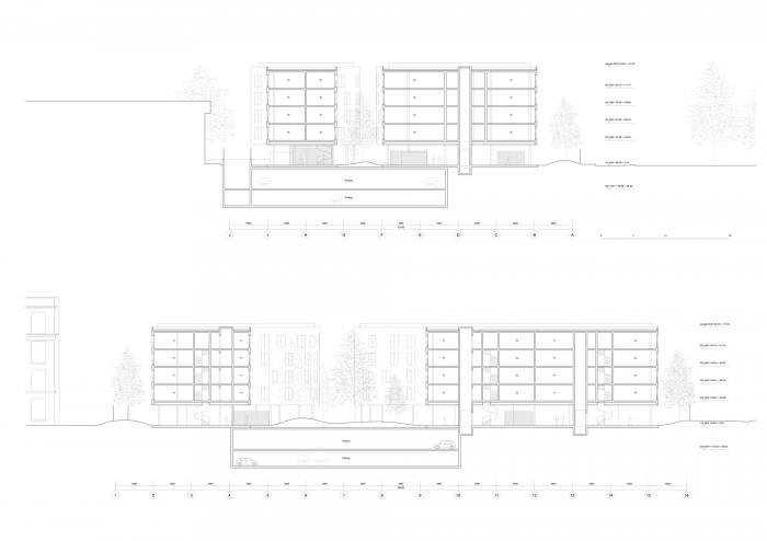 BIM建筑|巴黎百个社会住房计划 / SANAA BIM建筑|巴黎百个社会住房计划 / SANAA